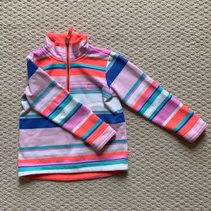 Joules girls zip up pullover.